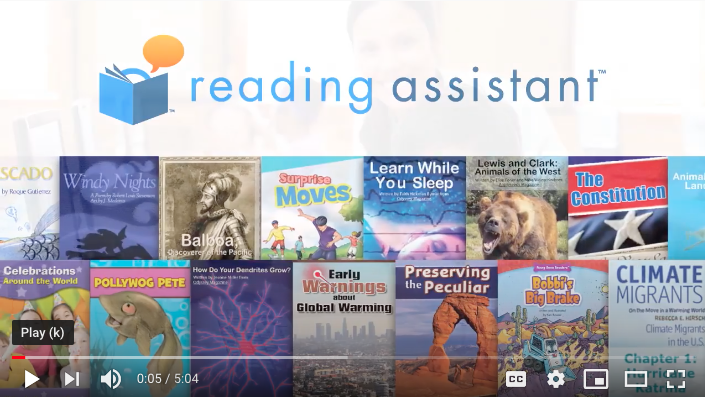 Reading Assistant Plus video